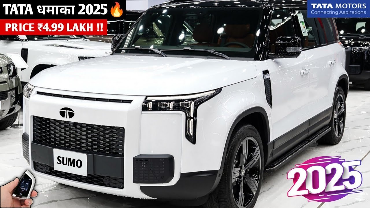 Tata Sumo Gold 2025, Tata Sumo Gold relaunched, New Sumo Gold launch, Sumo Gold comeback, Tata Sumo Gold specs, Sumo Gold mileage 2025, Sumo Gold diesel, Sumo Gold CNG, Sumo Gold SUV, Tata Sumo 2025, Sumo Gold pricing, Sumo Gold features, Sumo Gold modern design, Sumo Gold legacy SUV, Tata Motors Sumo Gold, Sumo Gold rugged SUV, Sumo Gold boxy design, Sumo Gold showcases, Sumo Gold bookings, Sumo Gold India launch