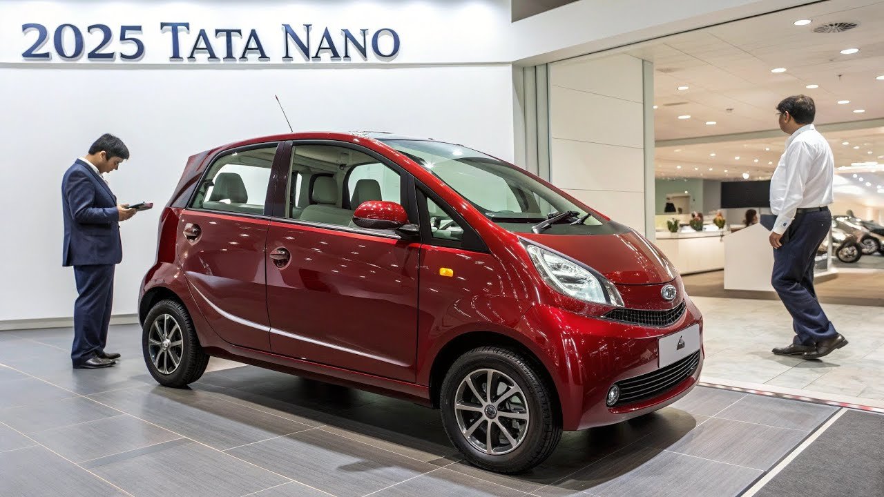 Tata Nano 2025, Tata Nano Launch, Cheapest Car in India, Budget Car 2025, Tata Motors, 46 KMPL Mileage, Affordable 4-Seater Car, Small Car for City, Tata Nano Returns, Best Mileage Car in India, Tata Nano Price